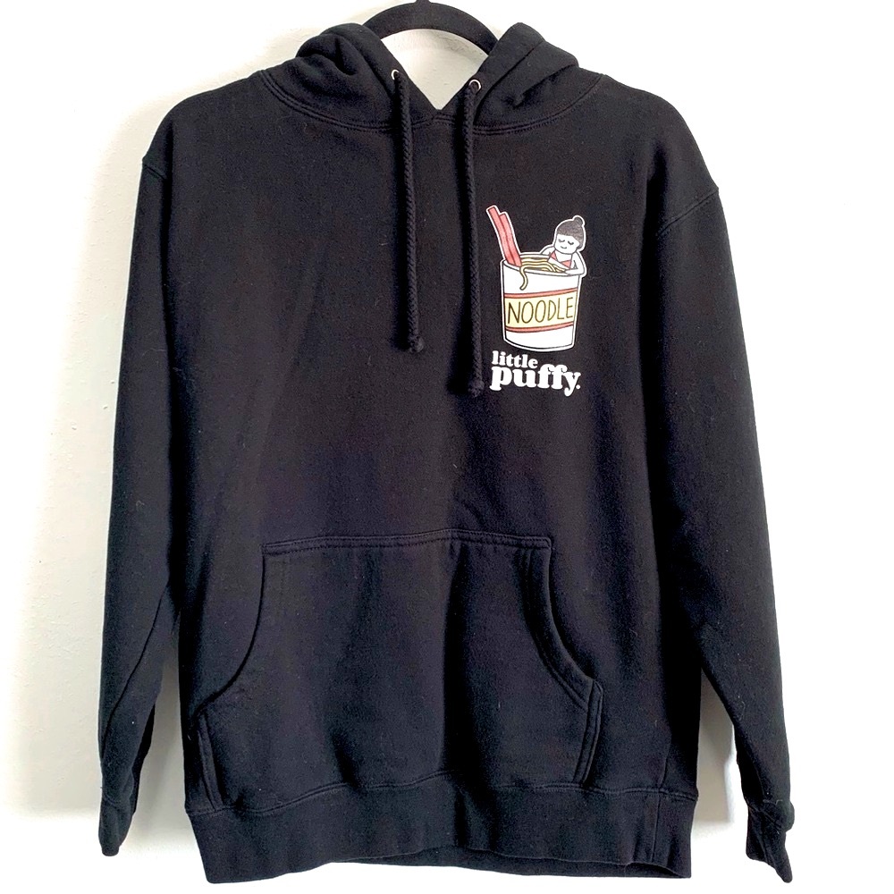 Michelle Choi “Little Puffy” Noodle Cup Graphic Hoodie